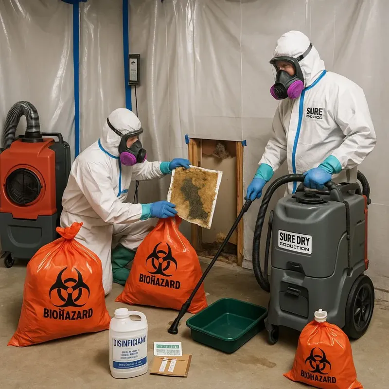 Contaminated Water Handling Protocols process in East Concord, NH